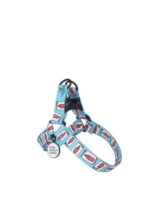 MONCHOUCHOU Walk with Dog_Harness Tomato Ketchup L