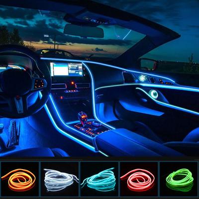 Luce ambientale per auto Decorativa accattivante Cablaggio LED per interni auto fai-da-te Neon