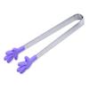 Small Palm Stainless Steel Silicone Sugar Tong Food Clip Clamp Home Kitchen Tool