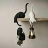 3D Printed Cat Inverted Hanging Ornament Hook - Cat-Shaped Storage Hook For Home Decor, Key, Indoor, Idea For Pet Lover