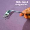 Stainless Self Feeding Utensil Angled Lightweight Curved Spoon Fork Self Feeding Elderly Patients Feeding Aid Tableware