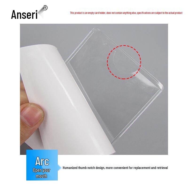 Self-Adhesive A6 Horizontal Warehouse Card Holder