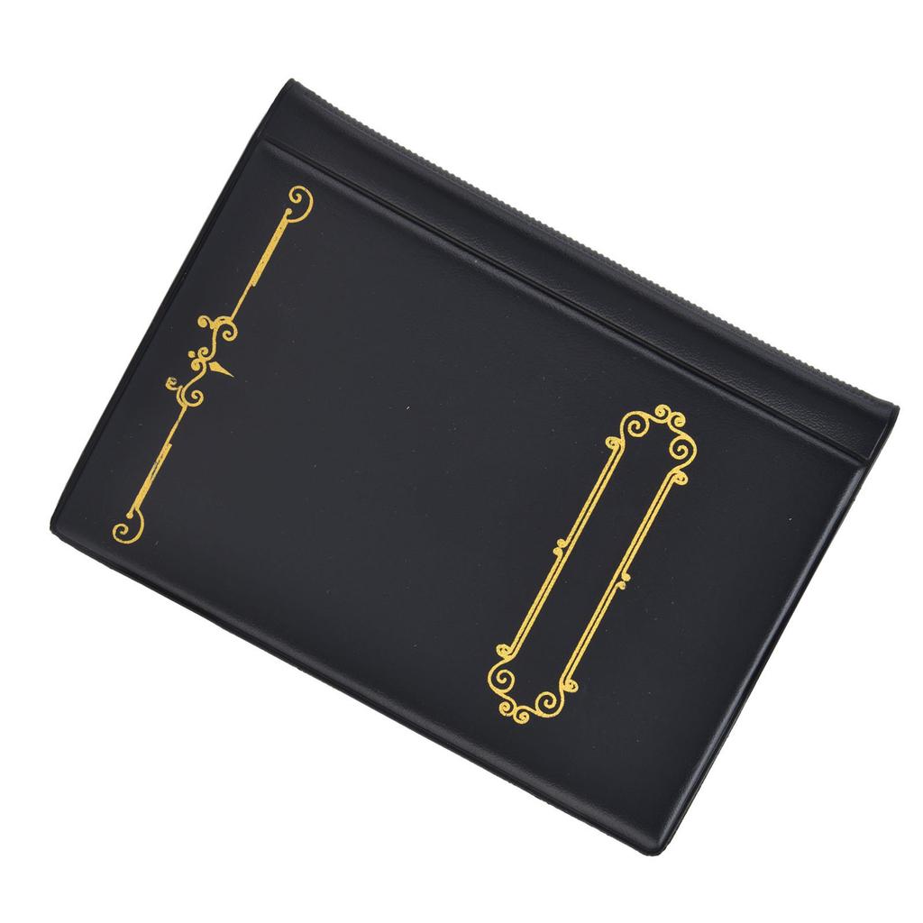 Münzsammlungsbuch Große Kapazität Anti-Rutsch-Design Gute Wasserbeständigkeit 120 Fächer Münzhalter