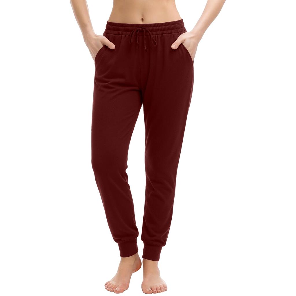 Women’s Drawstring Jogger Pants Loose Fit Casual Athletic Sweatpants with Elastic Waistband and Cuffed Ankles for Everyday Wear