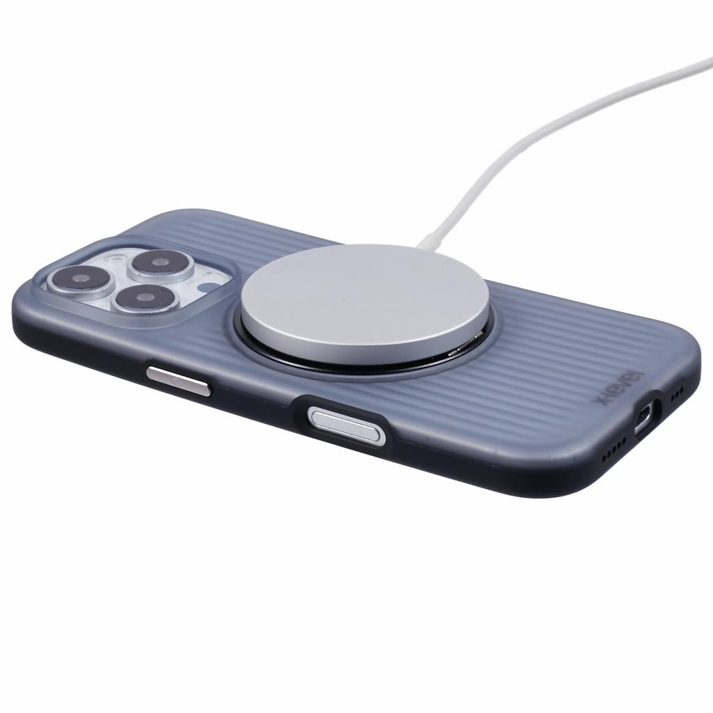 X-LEVEL For iPhone 16 Pro Case Rotating Magnetic Kickstand PC+TPU Phone Cover