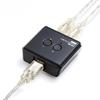 Sanwa Direct USB with USB Hub Compatible with External and Switch, Manual, [PC2USB1] Function, Printers, HDDs, Keyboards, Mice, 400-SW020