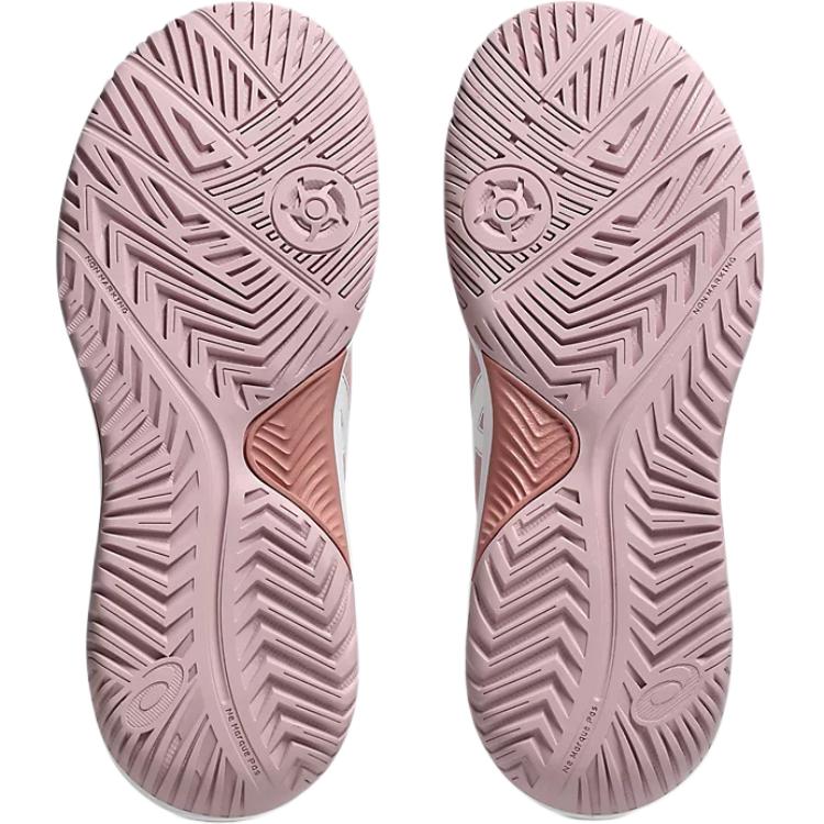 Asics Gel Dedicate 8 Abrasion Resistant Breathable Support Low Top Training Shoes Pink Kids' 1044A077-702