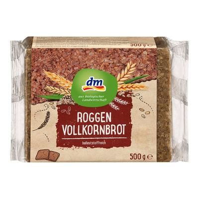 German Dm Rye Whole Grain Bread 500G