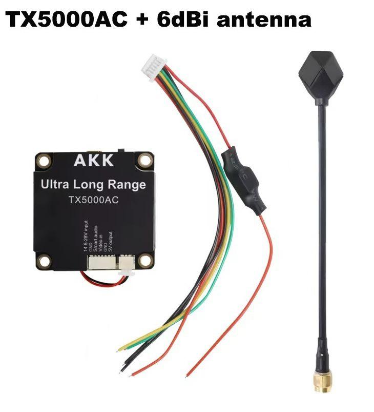 AKK TX5000AC 5W 4.9G/6.0G 96CH All-Channel Video Transmitter