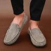 Wearable Suede Leather Loafers Men Casual Shoes Autumn Mocasines Hombre Man Moccasins Mens Driving Shoes Loafer Lofer Loffers