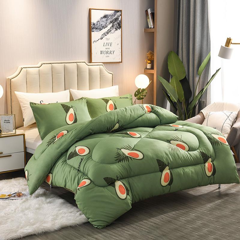 SF King Queen Twin Full Size Comforter New Design 4 Seasons Quilt High Quality Comforter Colorful Duvet Winter Thicken Blanket