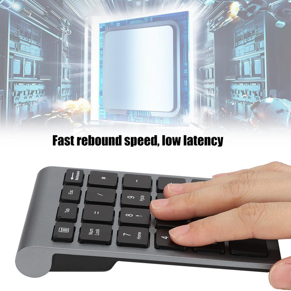 RF304 22 Keys Numeric Keypad USB 2.4G Wireless   Keyboard with Receiver