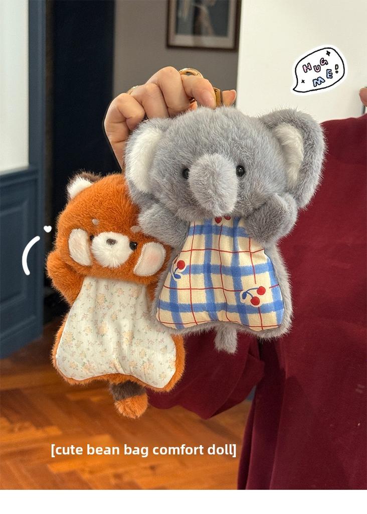 Bean New Bag Soothing Doll Little Fox Pinching Plush Toy Healing Lamb Doll Holiday Gift For Kids Adults Children's Birthday Gift Holiday Present