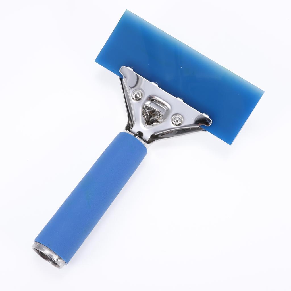 KTM Metal LONG Handle Rubber Squeegee Car Cleaning Tool Carbon Vinyl Wrap Window Tint  Clean Water Wiper Snow Ice Scraper Window Tint Tools