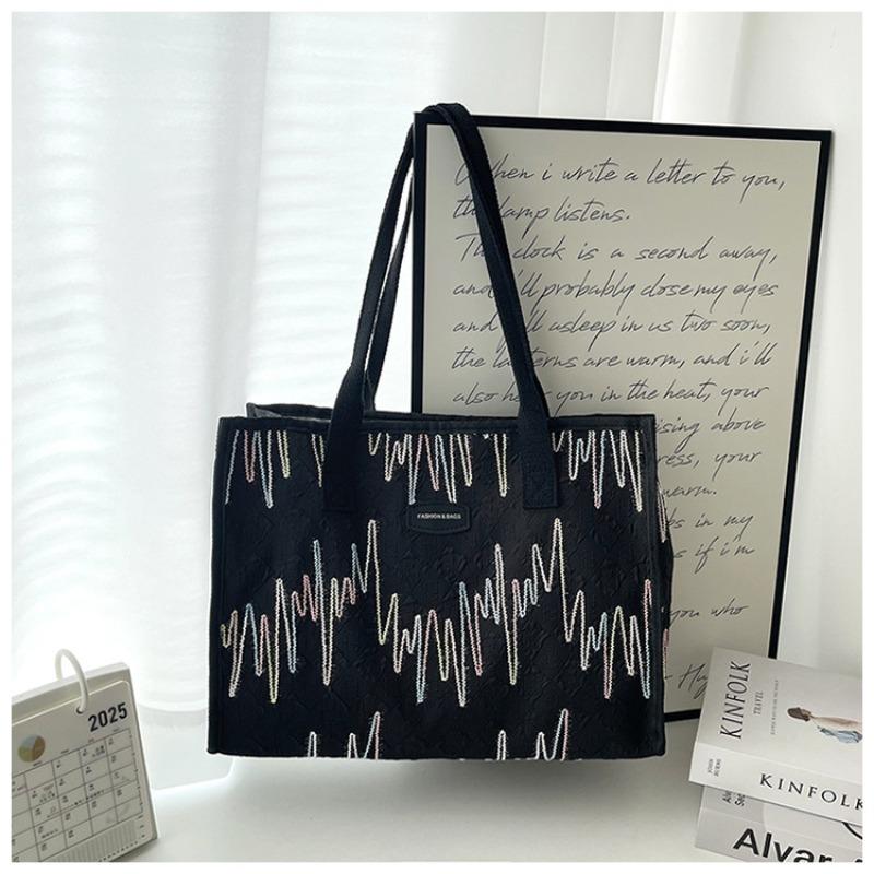 New large-capacity bag versatile bag women's new high-end fashion portable shoulder commuter mommy tote bag