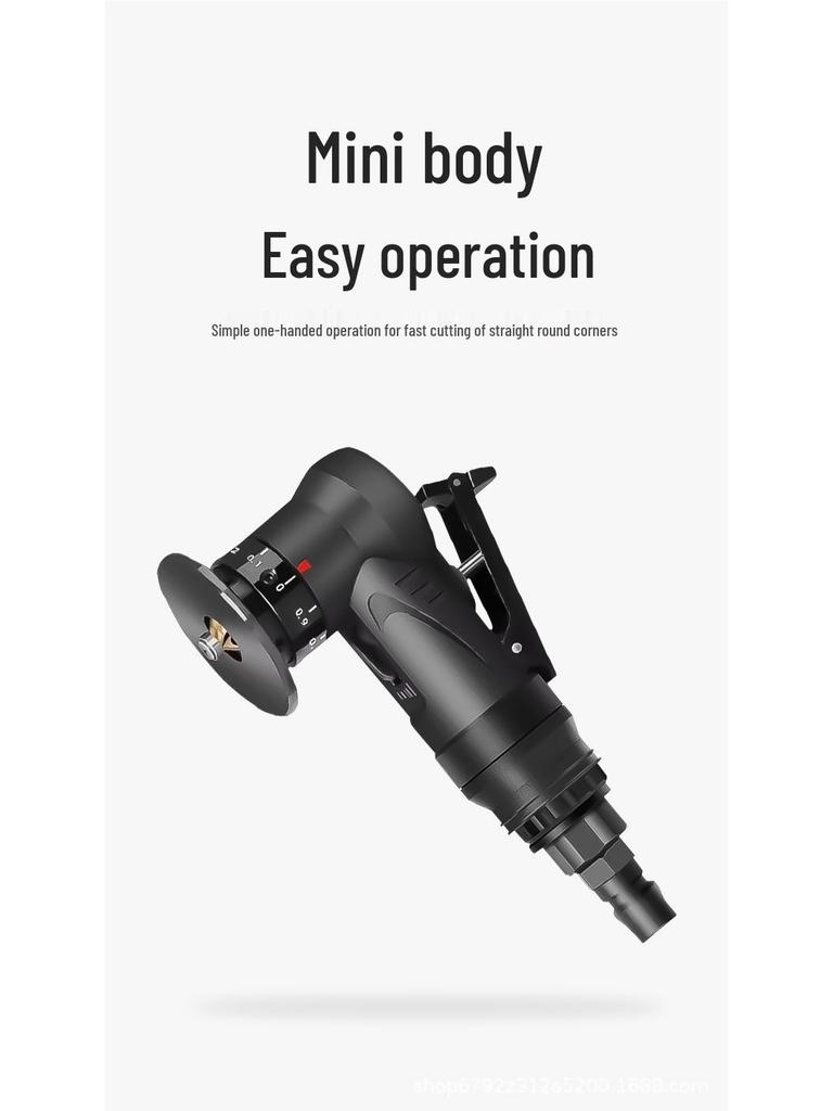 45° Handheld Mini Pneumatic Chamfering Tool for Metal and Woodworking Edge Polishing