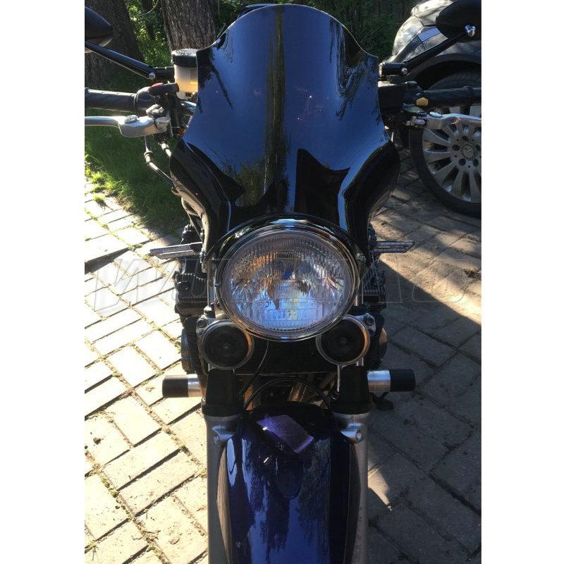 Vindruta Vindruta Skärm För 1998- Honda CB1300 Super Four CB 1300 1100 A EX RS CB1100EX Strålkastare Sidomonteringsfäste