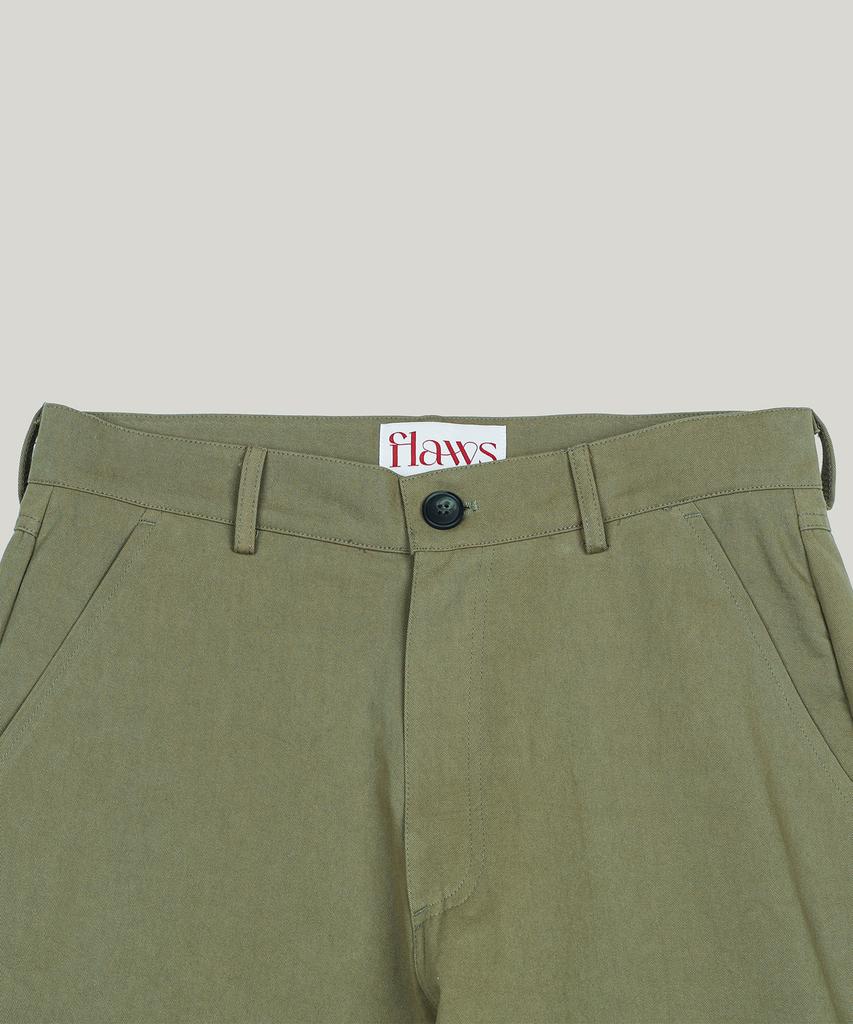 Peullojeulum Flare Button Pants [Khaki]