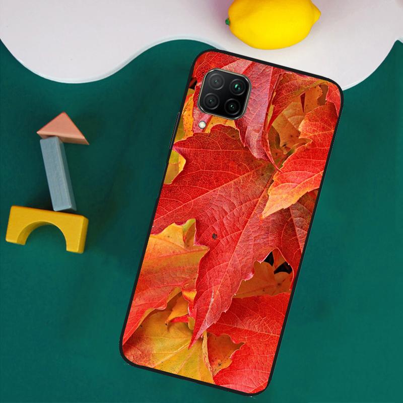 Autumn Leaves For Huawei Nova Y61 Y91 Y73 Y72 Y70 Y60 Y90 12s 12i 11i 8i 9 10 SE P30 P40 Lite P60 Pro Case