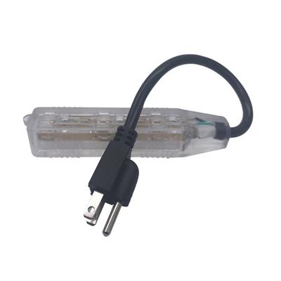 US-Stecker zu Dreifachsteckdose Stromverlängerungskabel 5-15P zu 3x5-15R Kabel Stecker auf Buchse Stromverlängerungskabel Amerikanischer Typ