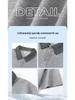 Men's Plaid Lapel T-Shirt, Fake Two-Piece, Breathable, Loose Fit, Spring/Summer, Five-Point Sleeve, Casual Top