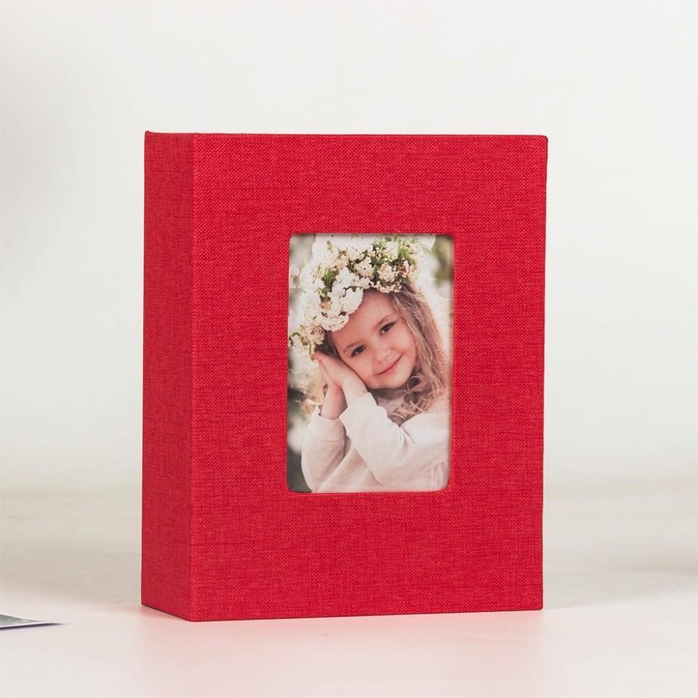 Cloth Cover Scrapbook Album Laminated Photo Storage Slip-in Picture Albums  Baby Growth Record