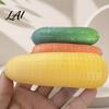 Soft Pu Toy, Realistic Toys Simulation Vegetable Squeeze Cucumber Corn Carrot Banana Fidget
