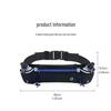 Multi-Functional Running Waist Bag with Water Bottle Holder for Outdoor Sports