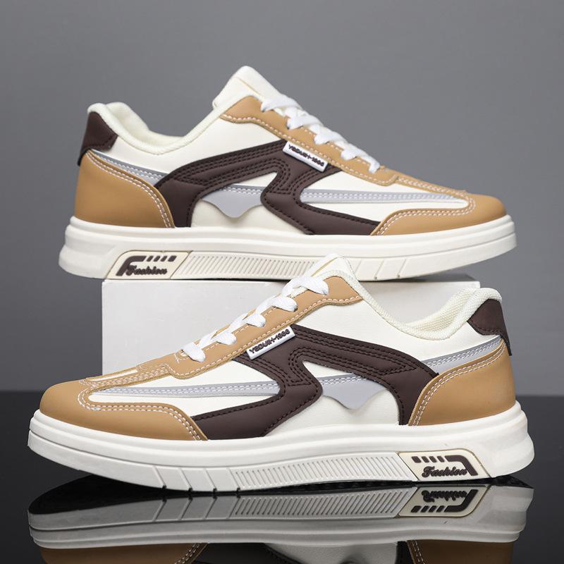 

Board shoes men s lace-up flat casual shoes spring and autumn fashion men s shoes large size shoes men s single shoes 39 хаки