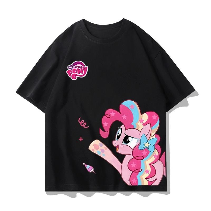 2026 Summer New Anime Pattern Pure Printed Tshirt Suitable for Both Unisex and Women Breathable and Loosefitting Casual Style