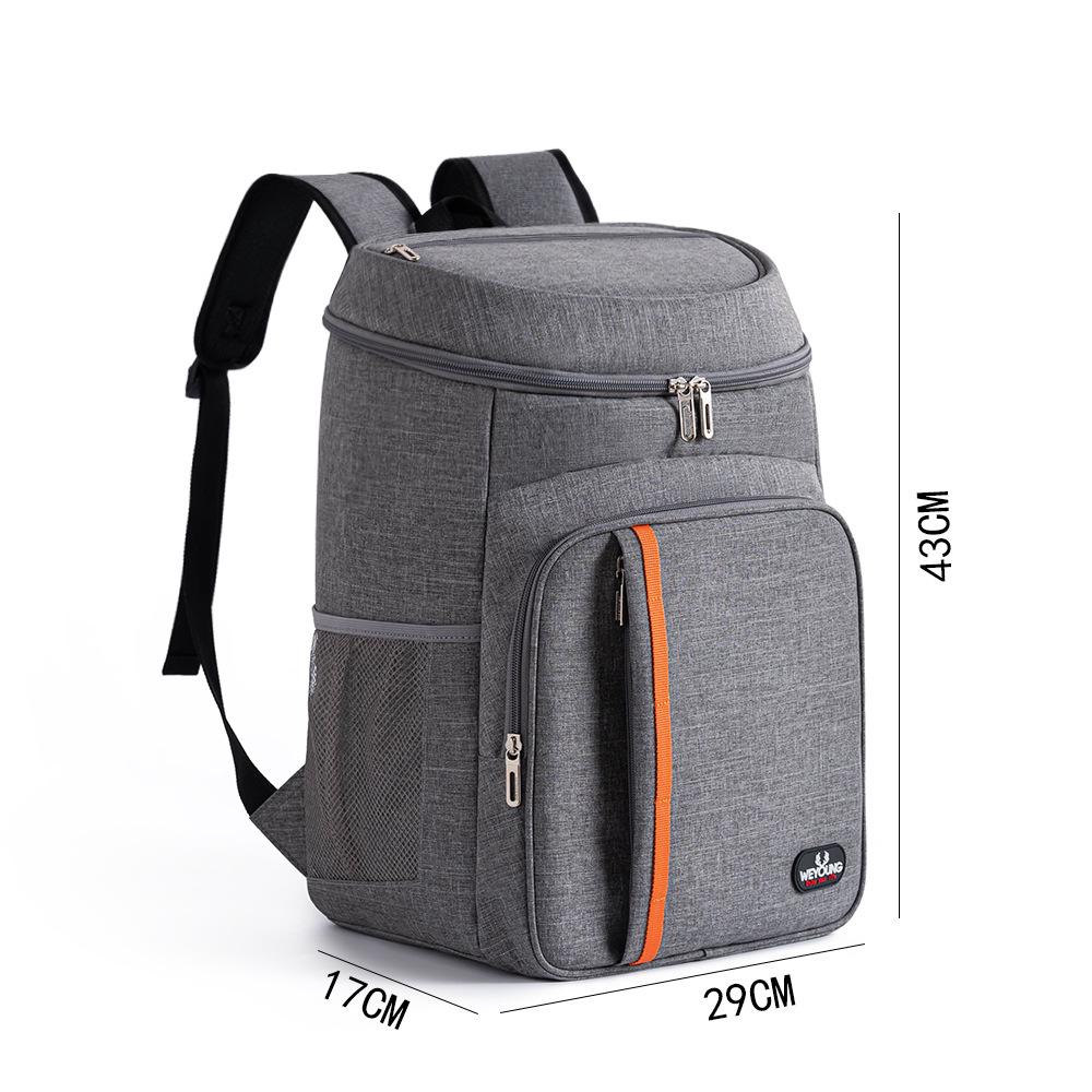 Large Capacity Double Shoulder Insulated Picnic Backpack for Cold Storage