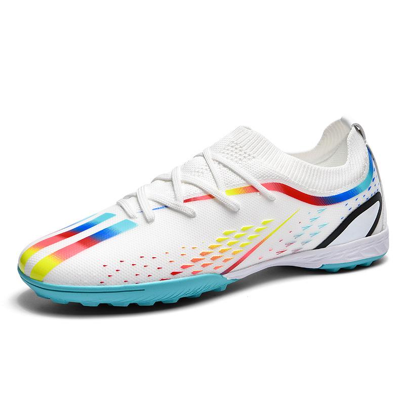 Football shoes men's and women's long broken nail sneakers youth student game sneakers