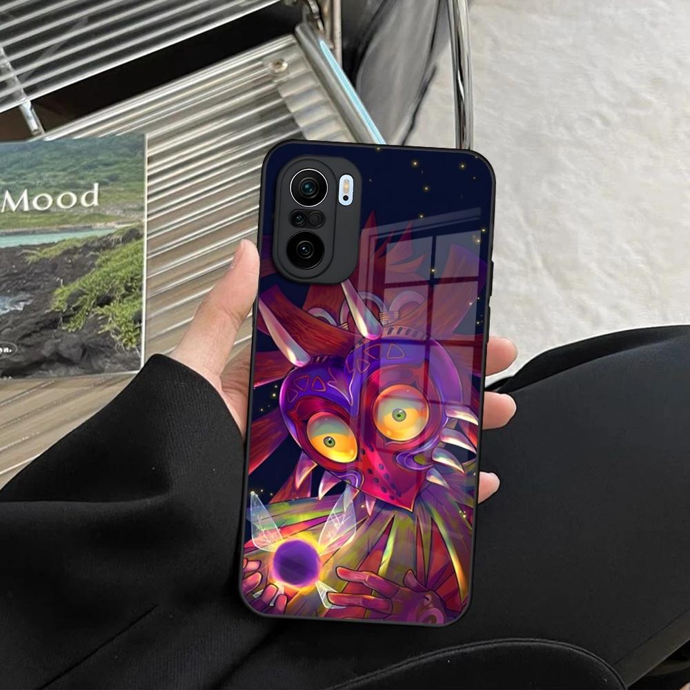 Cartoon Anime Game Z-Zelda Phone Case for Xiaomi 14 13 12 11 13t 12t 11t POCO M6 M5 X6 X5 F6 F5 Ultra Pro Lite 5G toughened glas