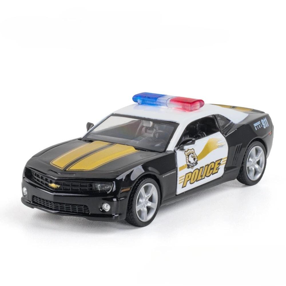 1:36 F-150 Mustang Challenger R8 Beetle Defender Camaro Serie Auto della Polizia Modello di Auto in Lega Metallica Pressofusa Giocattoli per Bambini Regali