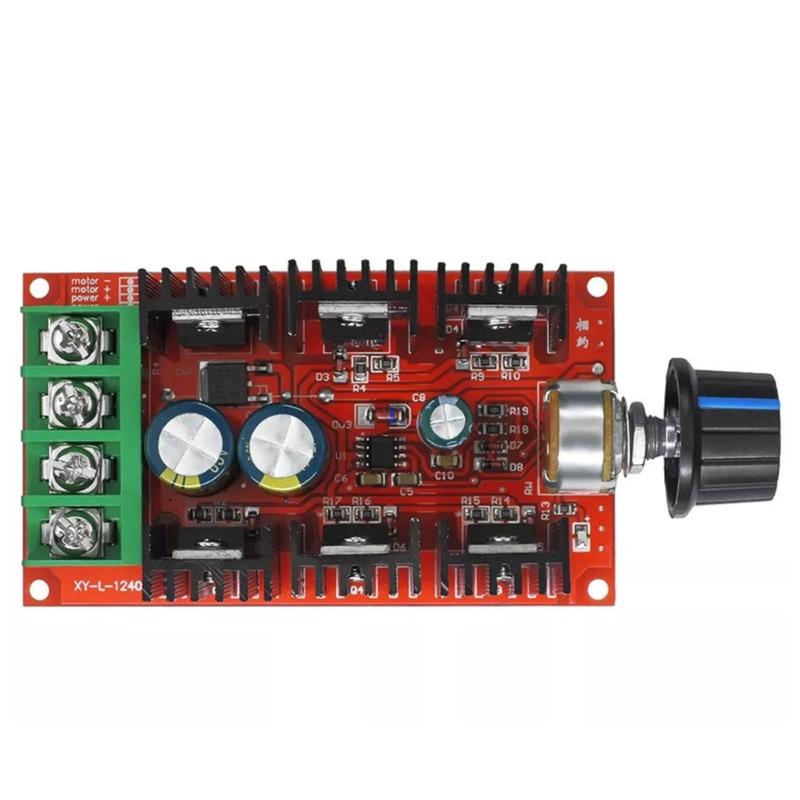 Highly Power Direct Current Motor Speed Controller 2000W Output with 40A Current Capacity Variable Speed Control PWM Knob