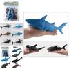 Childrens Marine Animal Model Set With Plastic Replicas For Educational Play