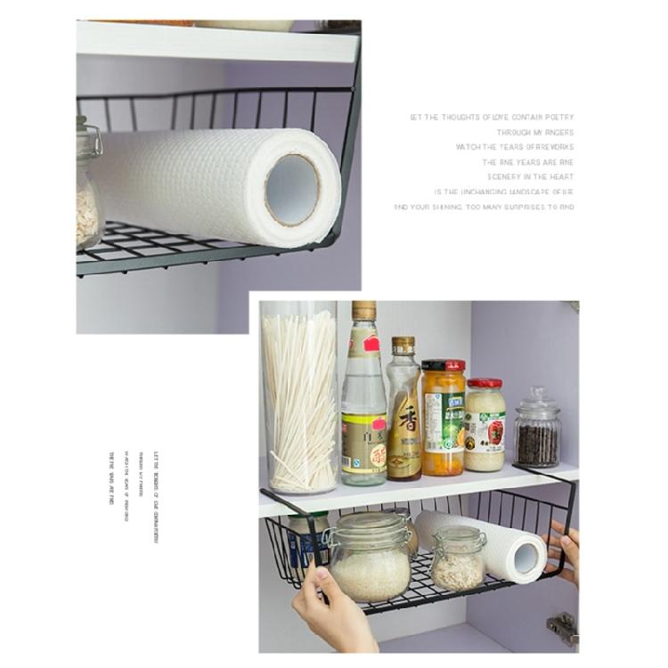 Slide In Baskets for Under Shelf Storage Multipurpose Hanging Storage Baskets For Under Cabinet Organization