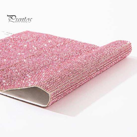 1 Roll 90CM Rhinestone Ribbon Self-Adhesive Glitter Faux Crystal Decorative Ribbon Clothes Shoes DIY Projects Crafts Bling Rhinestone Sticker Wrap