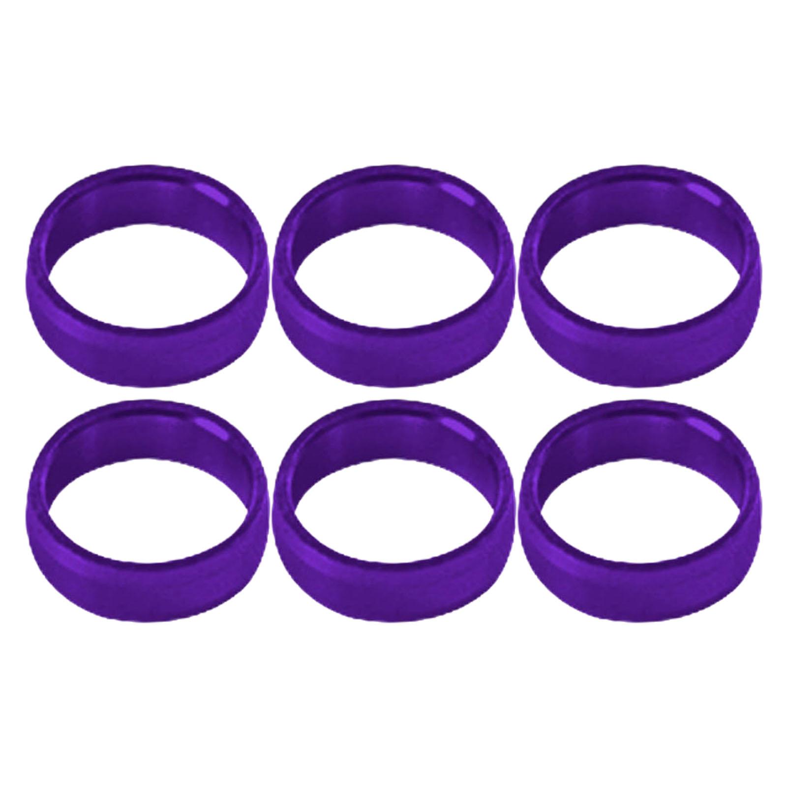 

6 шт. Защитные щитки для крыльев дротиков, алюминиевый сплав, корректор крыльев дротика, протектор стержня дротика, набор колец для оперения дротиков