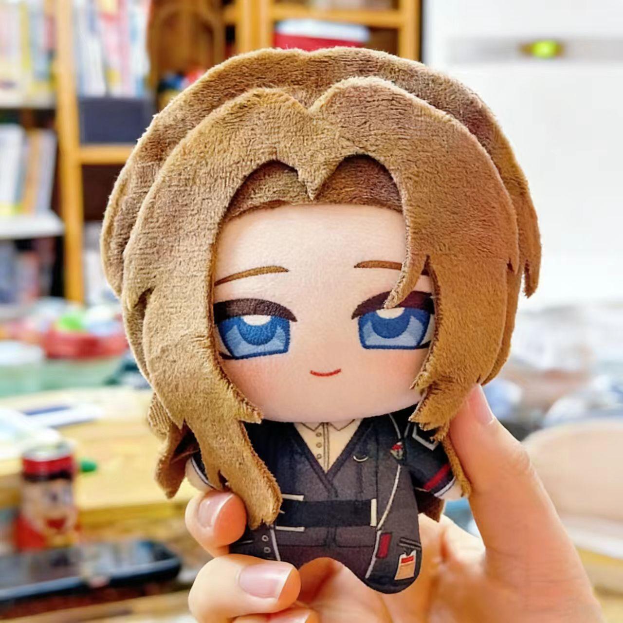 Nieuwe 10cm Limbus Company Ryoshu Don Quixote Pluche Sleutelhanger Gevulde Pop Hanger Perfecte Verzameling Verjaardagscadeau Voor Fans Kinderen 10cm