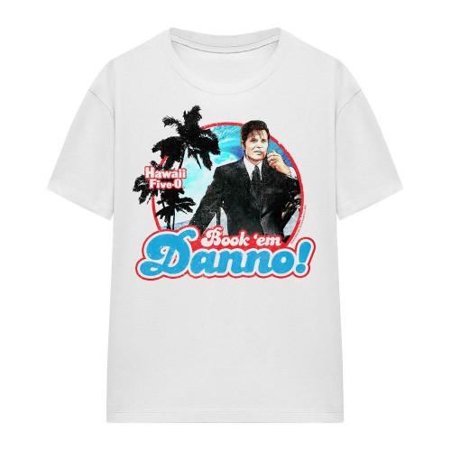 Hawaii Five-0 Unisex Adult Book Em Danno T-Shirt
