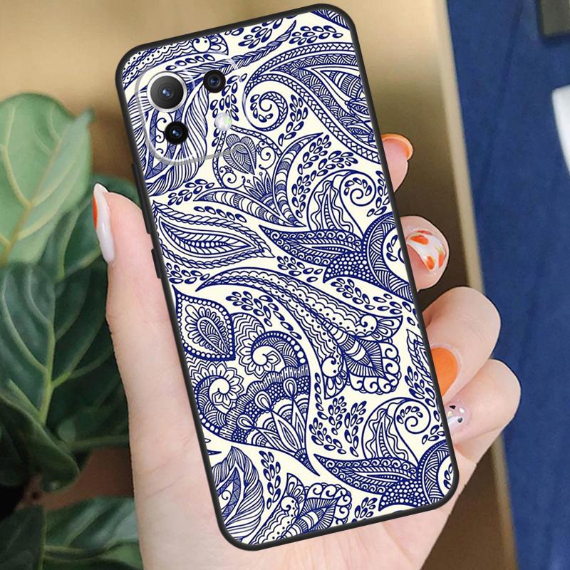 Paisley Pattern Case For Xiaomi 17 Pro Max 14 15 Ultra 13T 14T 15T Pro POCO F8 F7 F5 F6 X5 X6 X7 Pro Coque