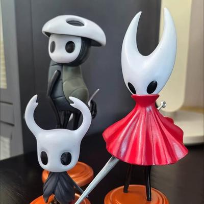 3 Stück/Set Hollow Knight Anime Actionfigur Spielzeug Die Figur Der Ritter Wespe/Quirrel Figur Sammlerstück Modellpuppe Kindergeschenk
