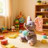 Hide-And-Seek Elephant Plush Toy Flapping Ears With Cheerful Songs Elephant Soft Soothing  Babies Toys Christmas Gift
