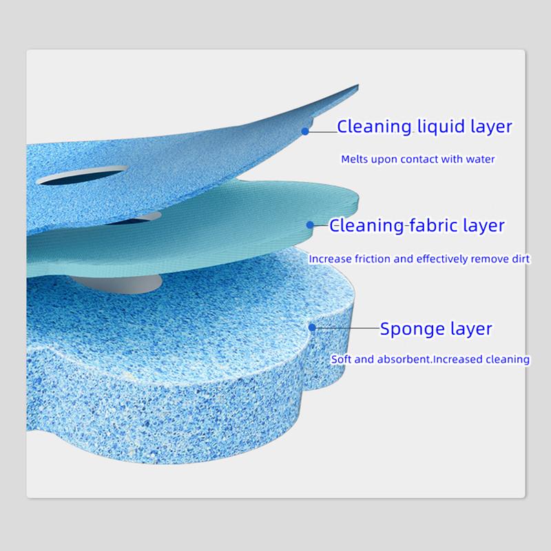 Disposable Toilet Brush - Toilet Bowl Cleaner Cleaning Supplies Toilet Brush with Holder 18Refills for Deep Cleaning and Hygienic Bathroom Maintenance