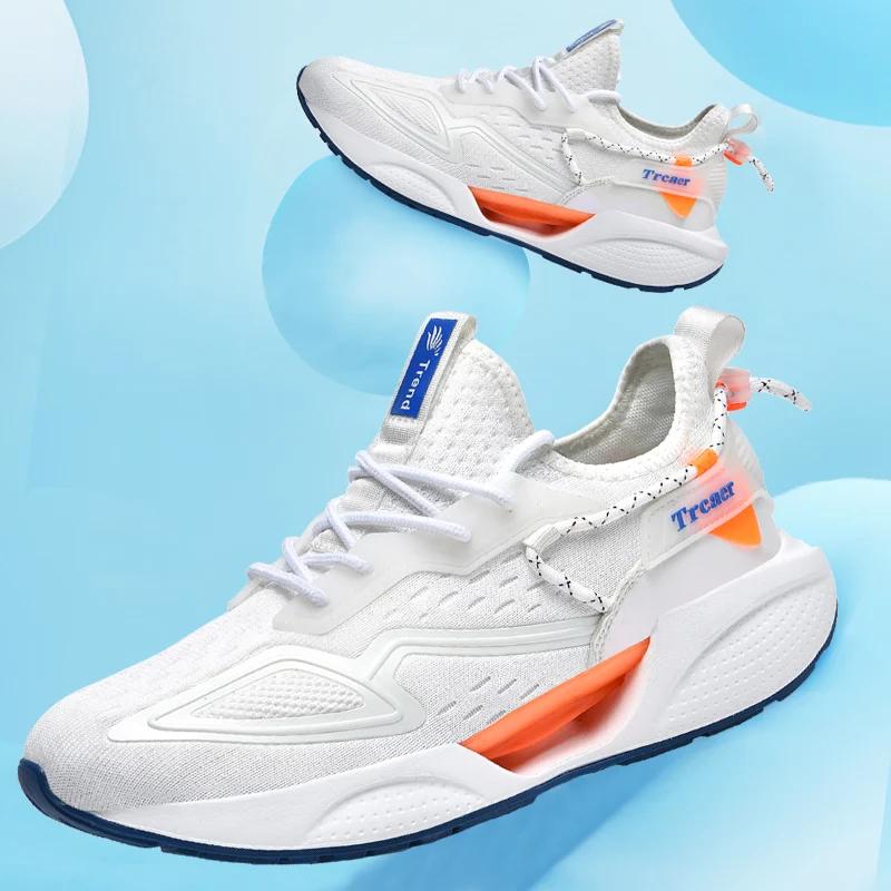 2025 New Men's Sports Shoes Street Style Hollowed Out Men's Sports and Leisure Running Shoes Men's Basketball Shoes