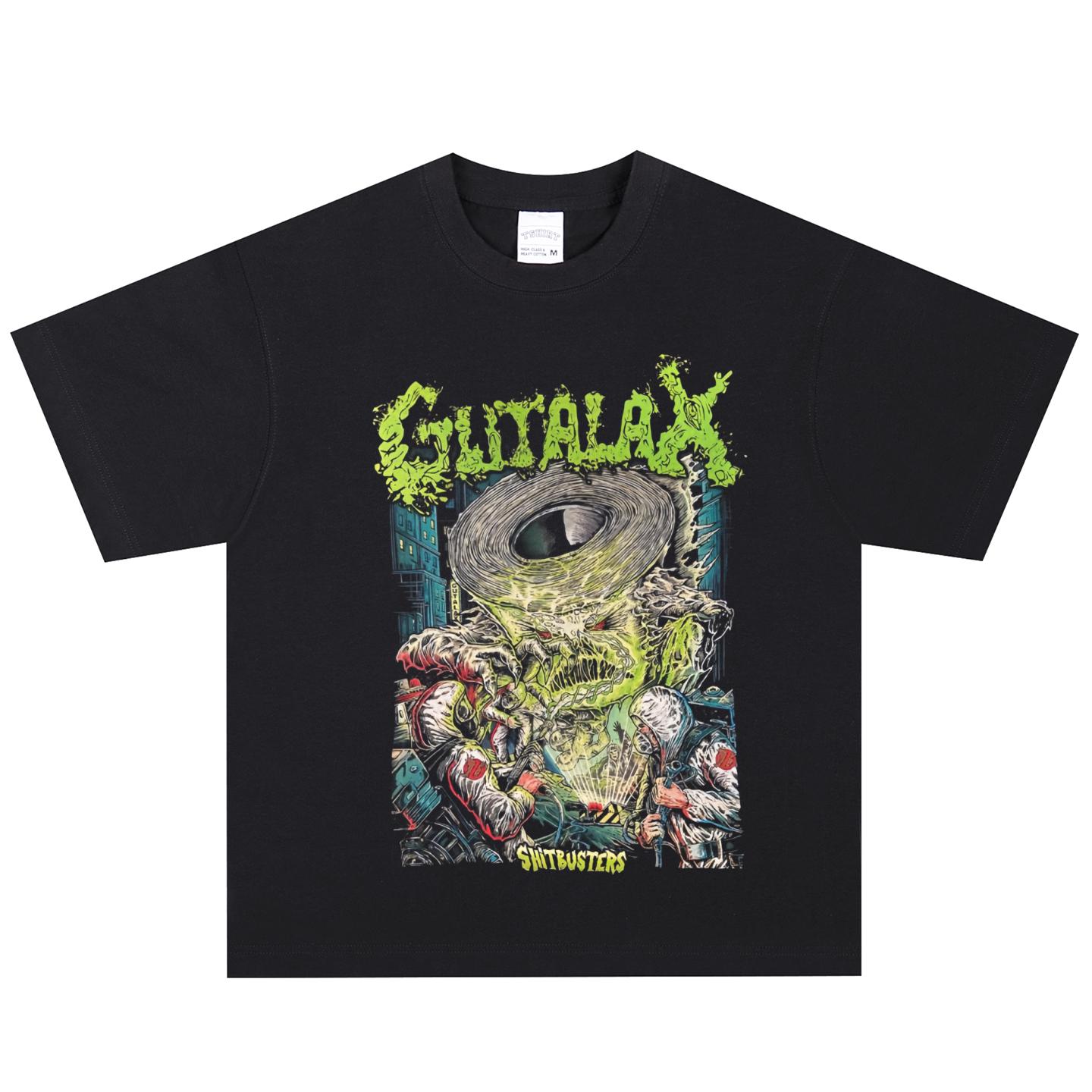 Gutalax T-Shirt, Soft Fabric Casual Daily Wear XXXL