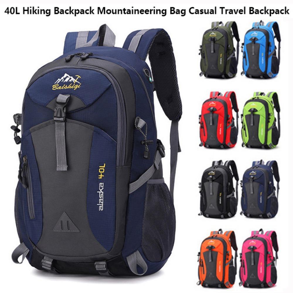 40L Hiking Backpack Waterproof Camping Outdoor Hiking Backpack Mountaineering Bag for Men Women