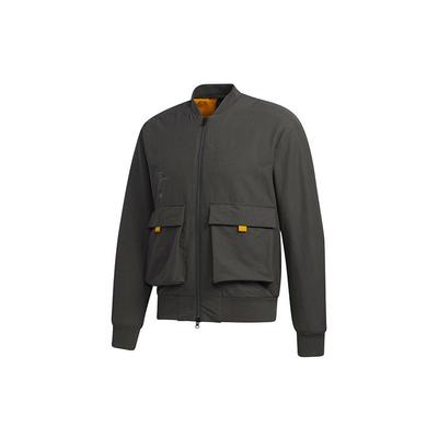 Th Jkt Bomber Fleece-Lined Casual Sport Jacket Men Jackets Green GM4405