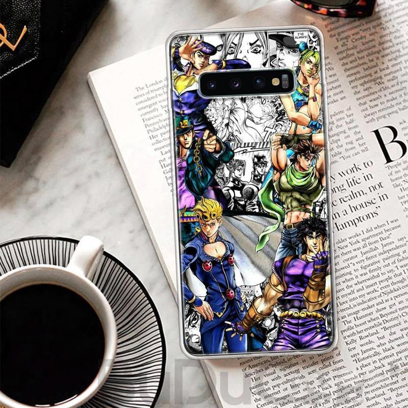 JoJo's Bizarre Adventure Hot Anime Cover For Samsung Galaxy S8 S9 Plus S10 Lite Note 8 9 10 Pro 20 Ultra S7 Edge M11 M21 M32 M51